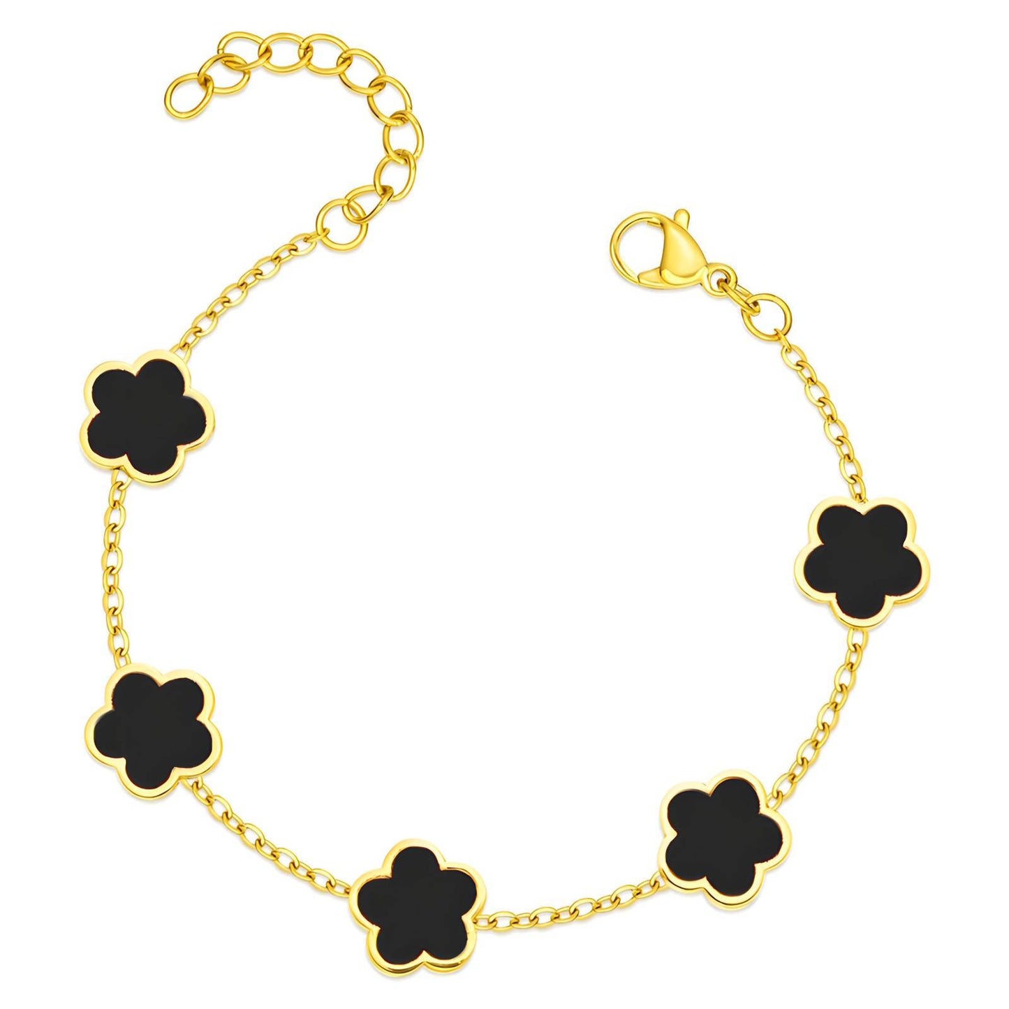 Bracelet vintage Trèfles