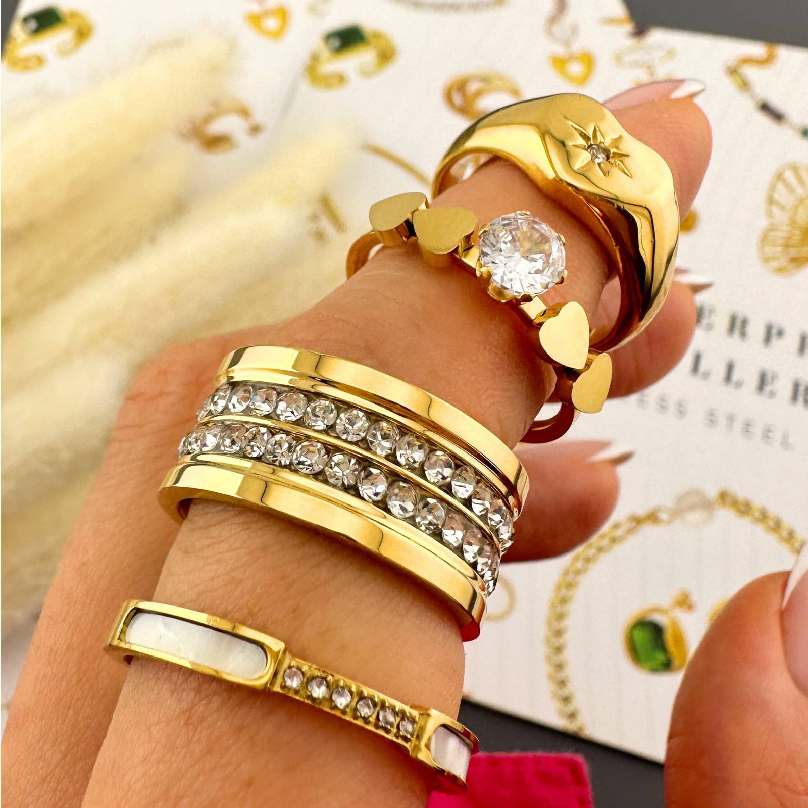 Bagues cœur diamant