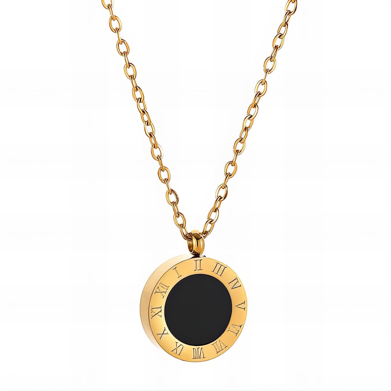 Collier pendentif Noir