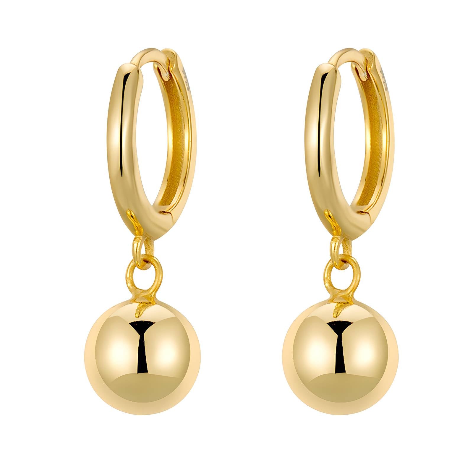 Boucles d’oreilles Perle Or