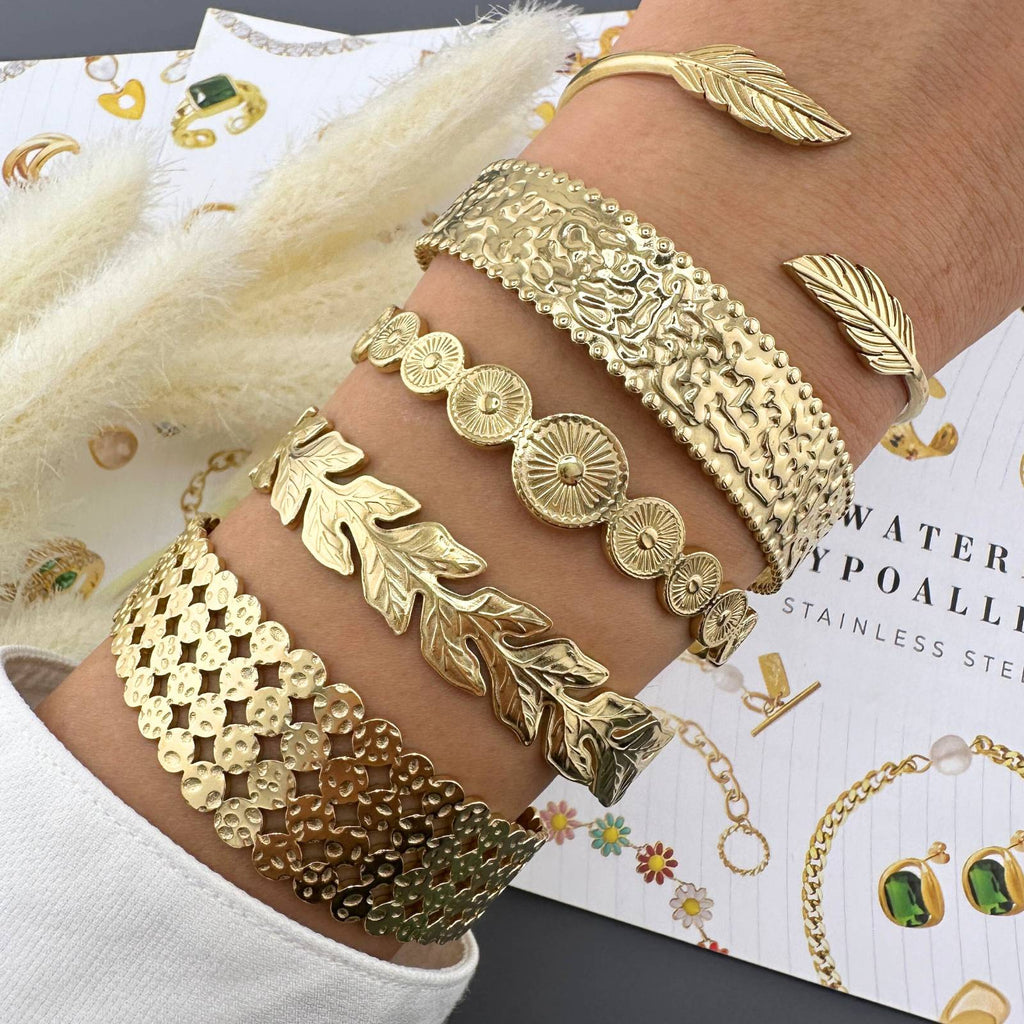 Bracelet feuille