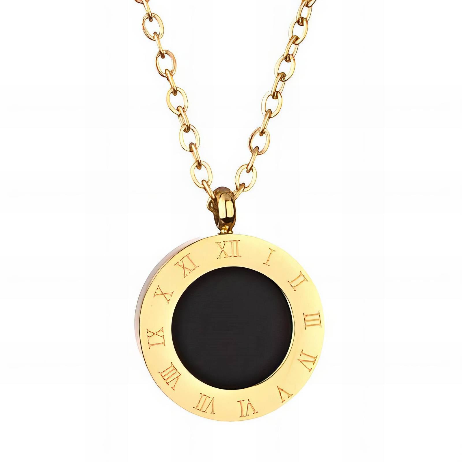 Collier pendentif Noir