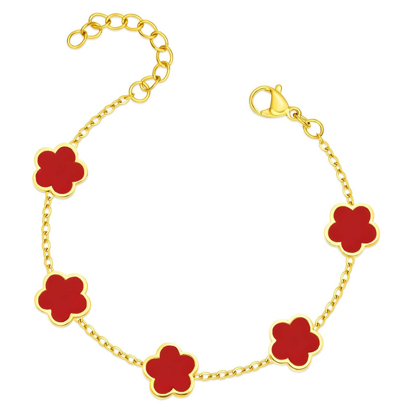 Bracelet vintage Trèfles