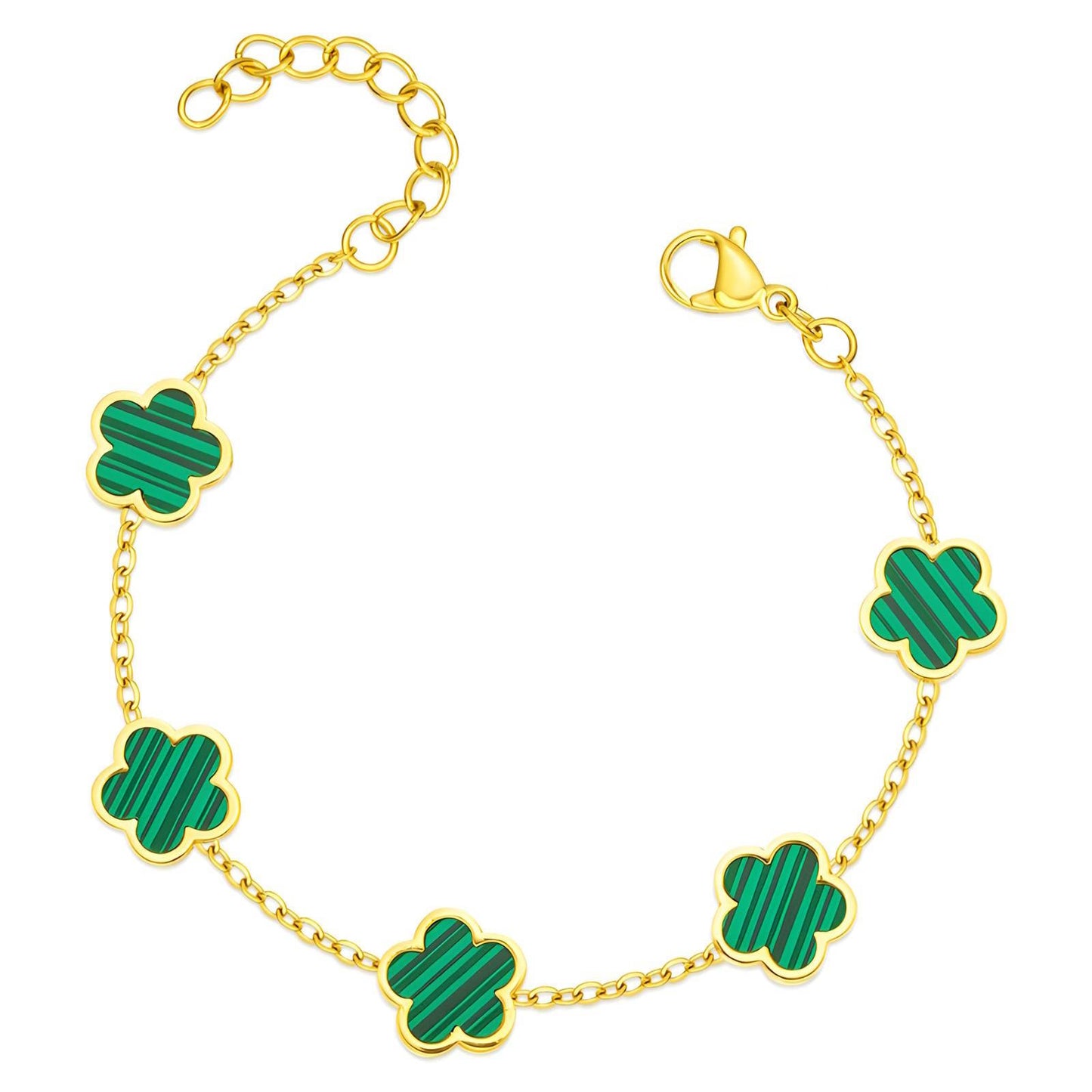 Bracelet vintage Trèfles